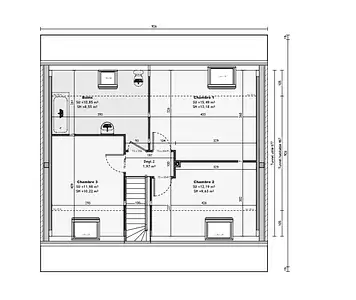Maison neuve, 90 m²