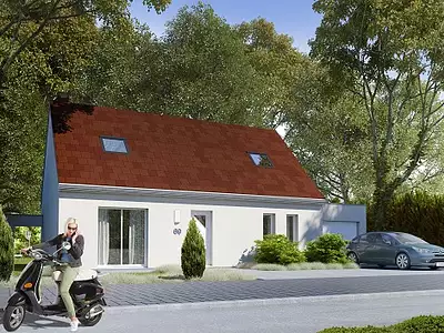 Maison neuve, 97,99 m²