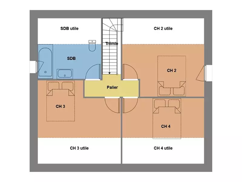 Maison neuve, 102 m² - Molac (56230)
