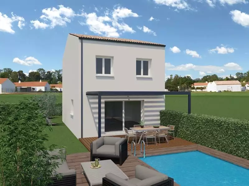 Maison neuve, 87 m² - Vailhauquès (34570)