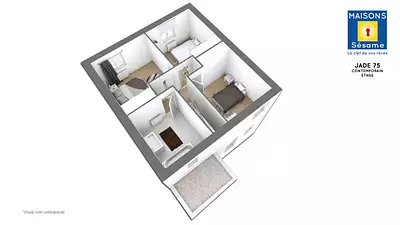 Maison neuve, 74 m²