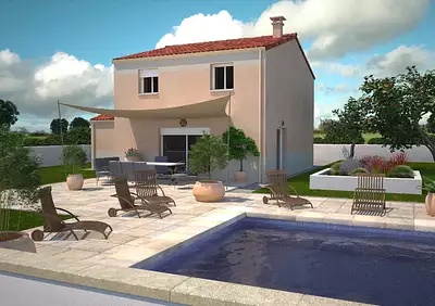 Maison neuve, 90 m²