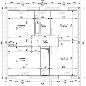 Maison neuve, 91 m²