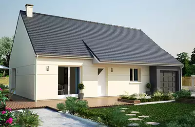 Maison neuve, 84,28 m²