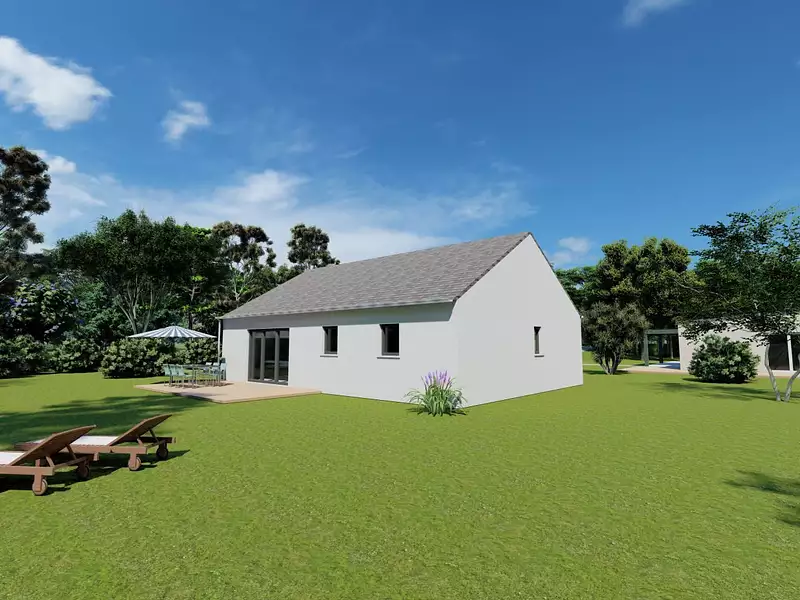 Maison neuve, 85 m² - Val d'Anast (35330)