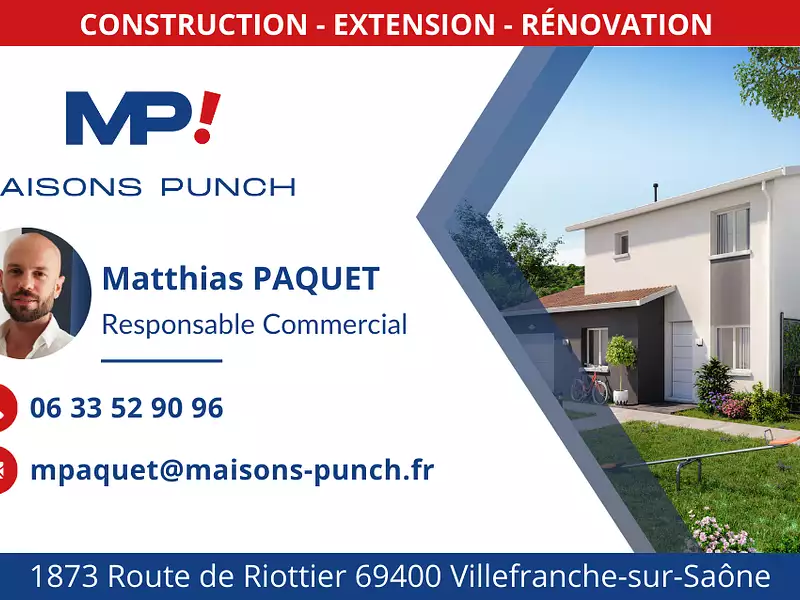 Maison neuve, 94 m² - Pajay (38260)