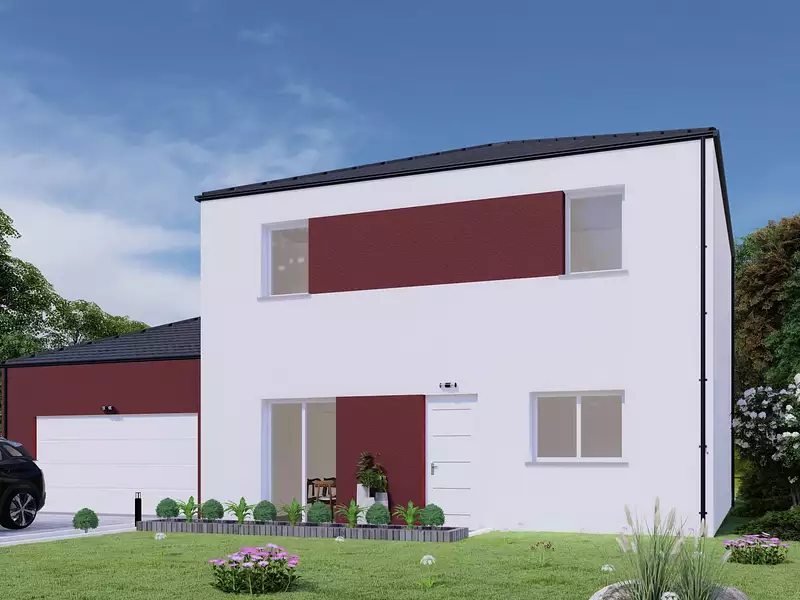 Maison neuve, 106 m² - Dommartin-lès-Toul (54200)