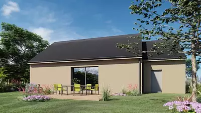 Maison neuve, 74 m²