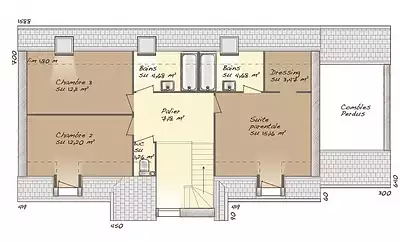 Maison neuve, 125 m²