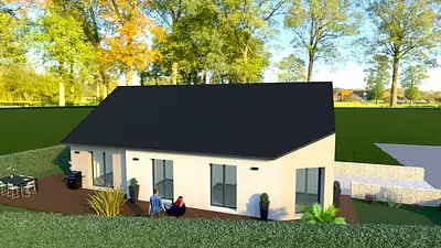 Maison neuve, 90 m²