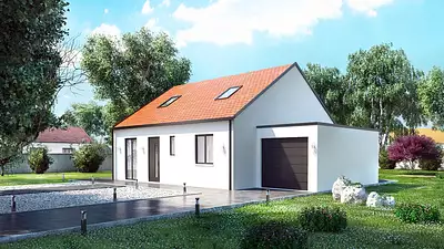 Maison neuve, 95 m²