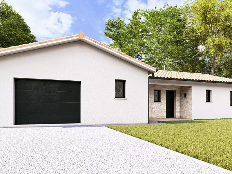 Maison neuve, 120 m² - Portets (33640)