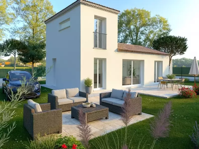 Maison neuve, 90 m² - Camps-la-Source (83170)