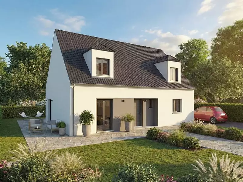Maison neuve, 133 m² - Fontenay-Trésigny (77610)