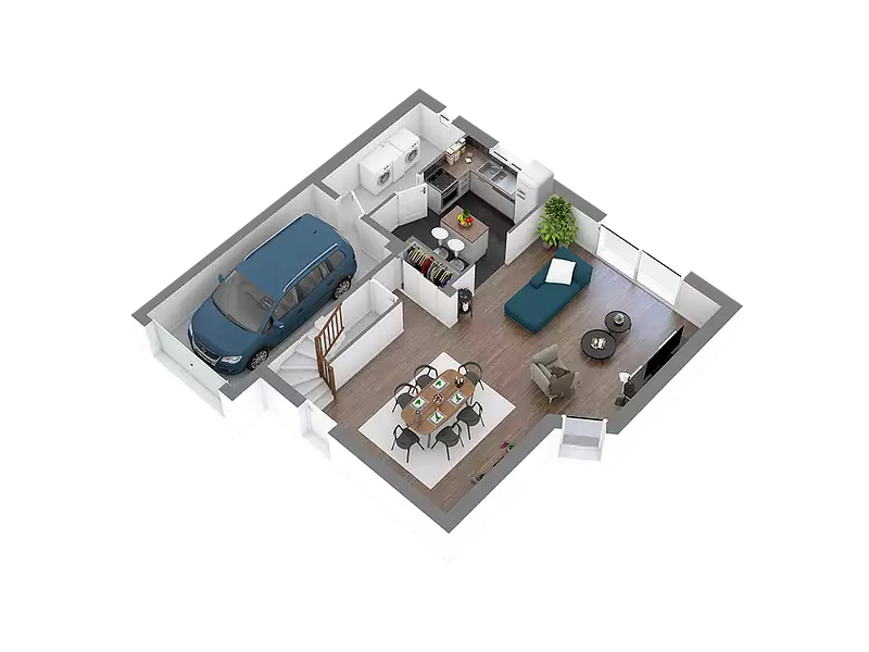 Maison neuve, 88,71 m² - Amiens (80000)