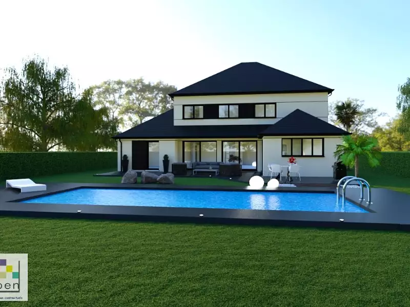 Maison neuve, 200 m² - Saint-Fargeau-Ponthierry (77310)
