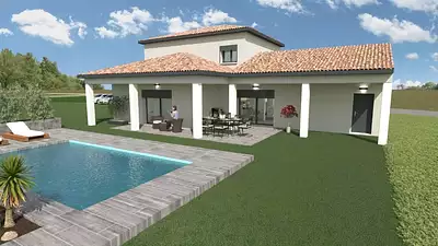 Terrain à bâtir, 1 500 m²