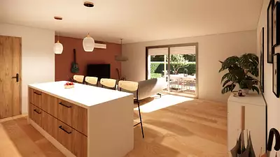 Maison neuve, 61 m²