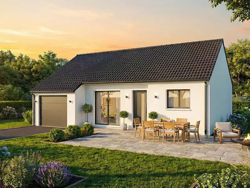 Maison neuve, 73 m² - Moulins (03000)