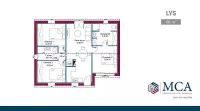 Maison neuve, 100 m²