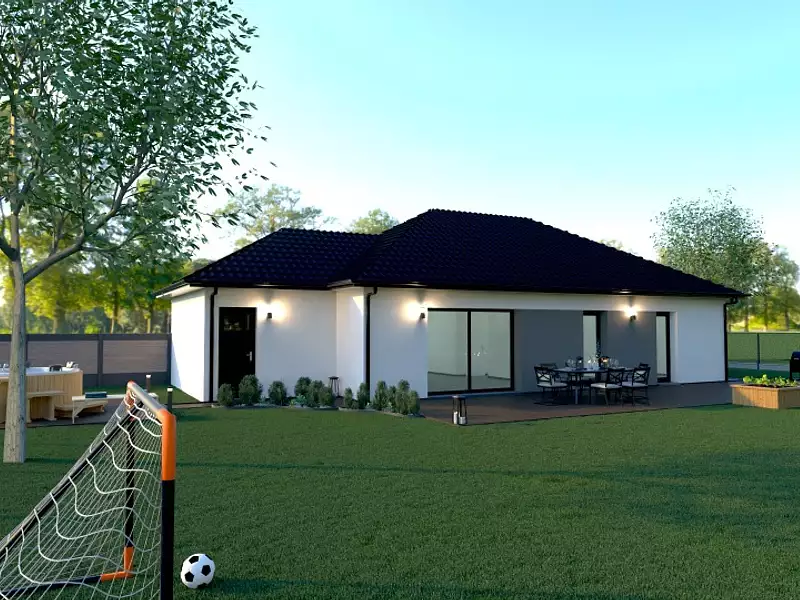 Maison neuve, 93 m² - Harnes (62440)
