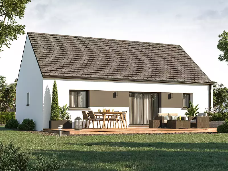 Maison neuve, 60 m² - Pont-l'Abbé (29120)