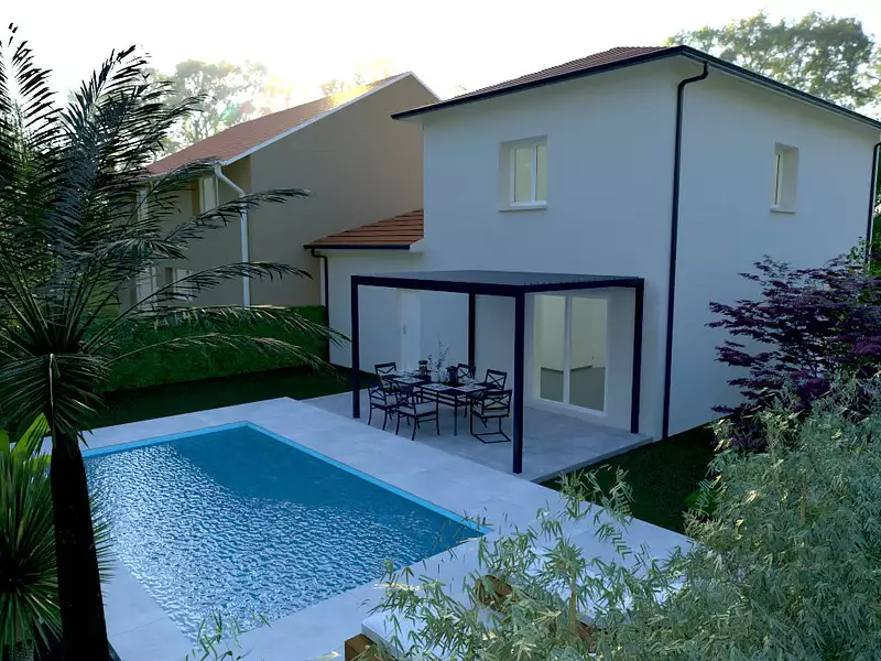 Maison neuve, 92 m² - Frontonas (38290)