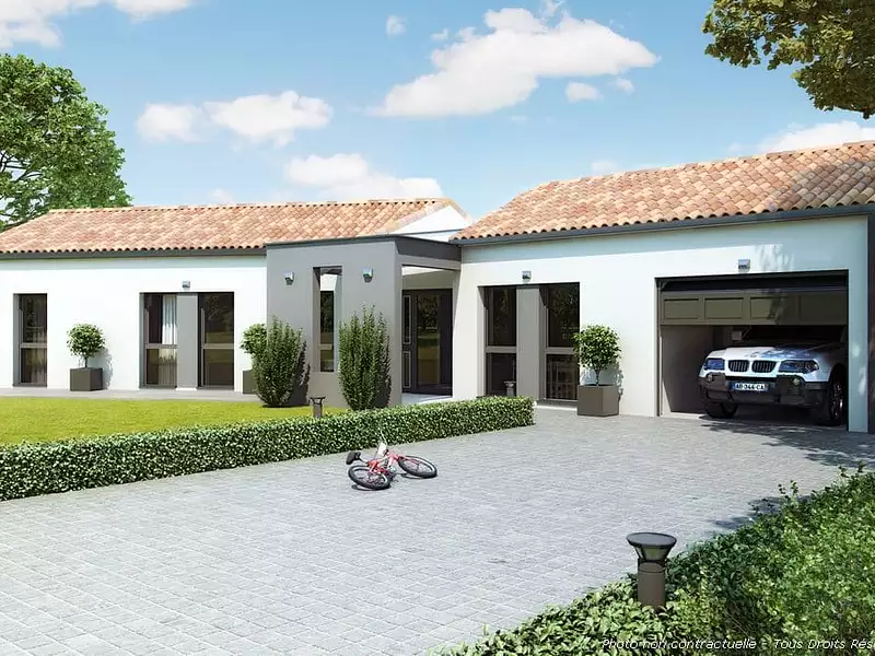 Maison neuve, 125 m² - Nesmy (85310)