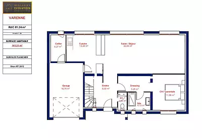 Maison neuve, 141 m²