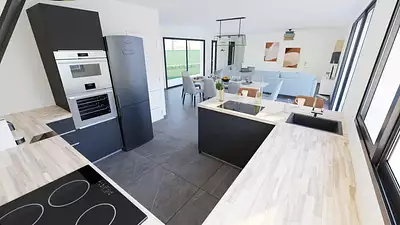 Maison neuve, 128 m²