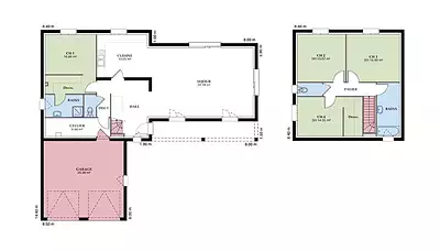 Maison neuve, 135 m²