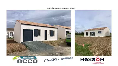 Maison neuve, 60 m²