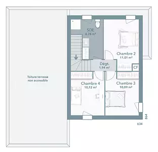 Maison neuve, 116 m²