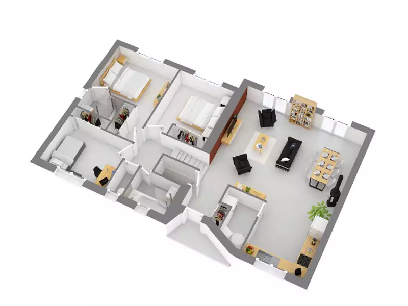 Maison neuve, 90 m² - Sardan (30260)