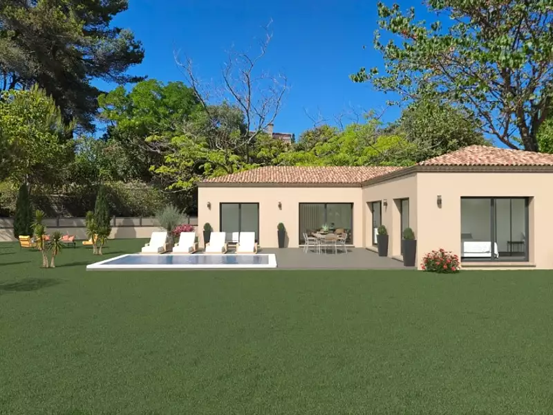 Maison neuve, 137 m² - La Bastidonne (84120)