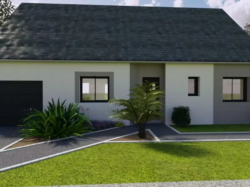 Maison neuve, 85 m² - Teloché (72220)