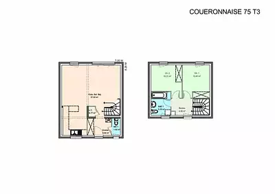 Maison neuve, 75 m²