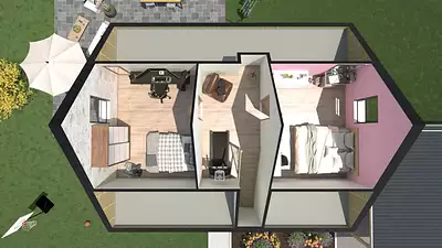 Maison neuve, 72 m²