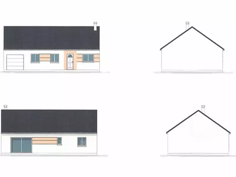 Maison neuve, 84 m² - Breuilpont (27640)