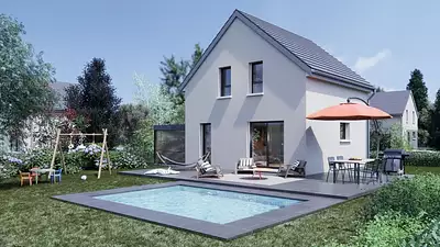 Maison neuve, 70 m²