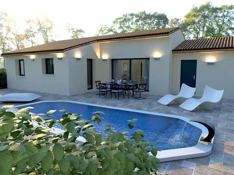 Maison neuve, 92 m² - Espira-de-l'Agly (66600)