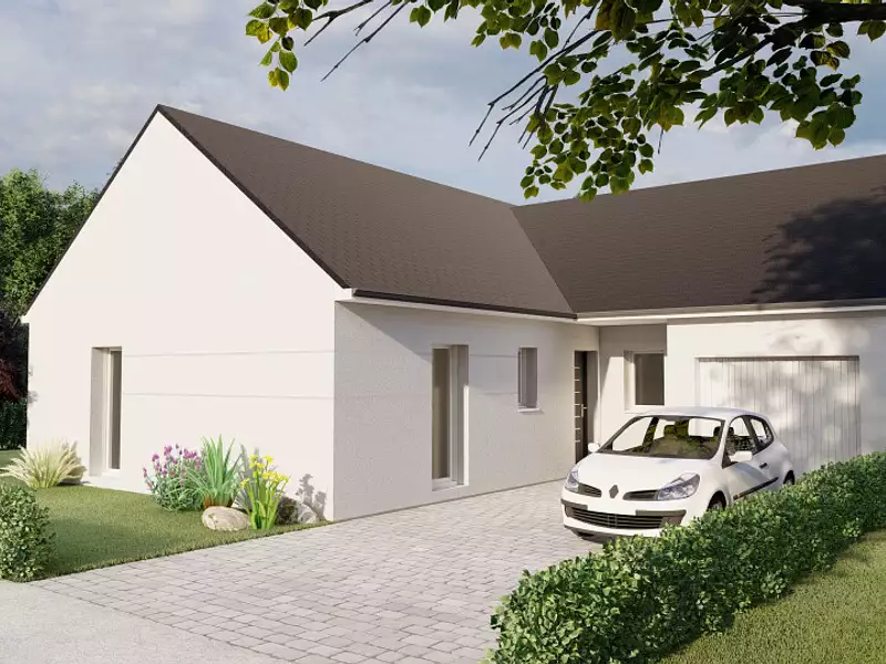 Maison neuve, 104 m² - Bellevigne-les-Châteaux (49260)