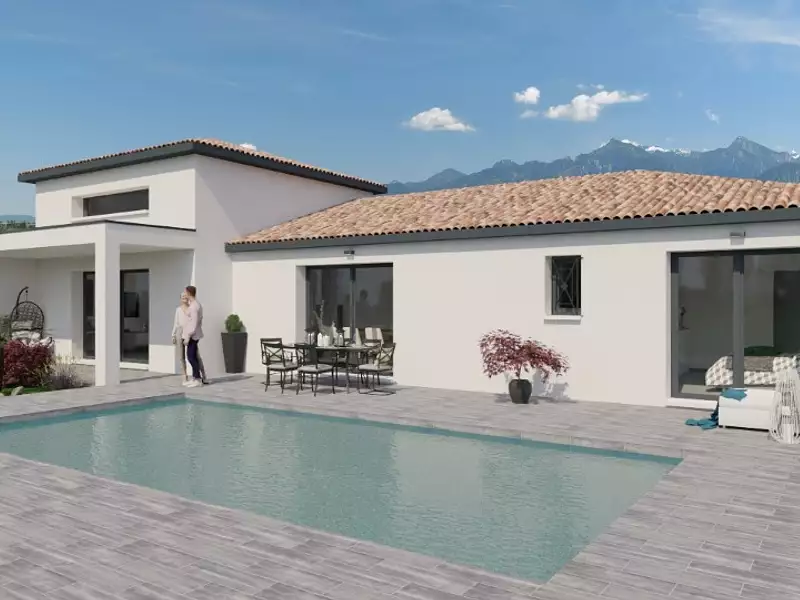 Maison neuve, 123 m² - Rochegude (26790)