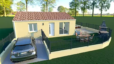 Maison neuve, 60 m²