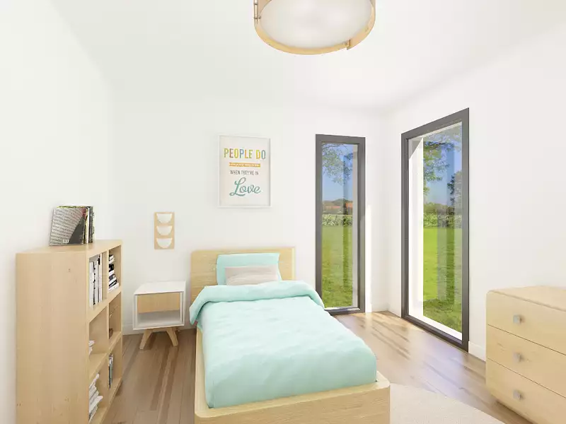 Maison neuve, 140,72 m² - Guérard (77580)