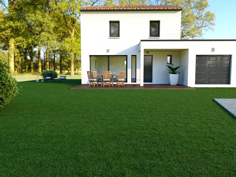 Maison neuve, 91 m² - Anneyron (26140)
