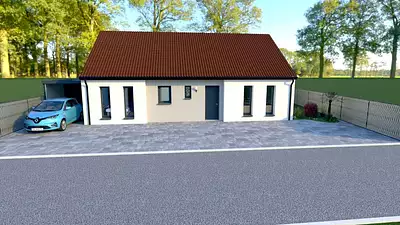 Maison neuve, 93 m²