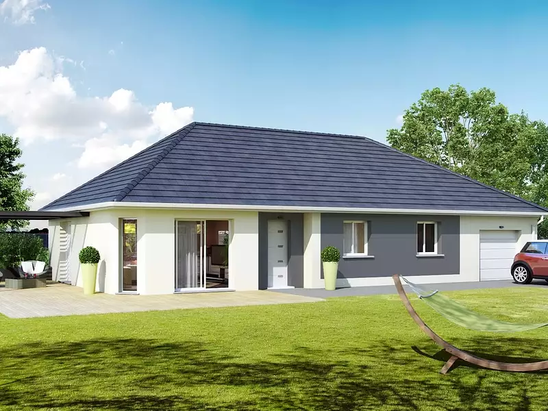 Maison neuve, 91 m² - Allenjoie (25490)