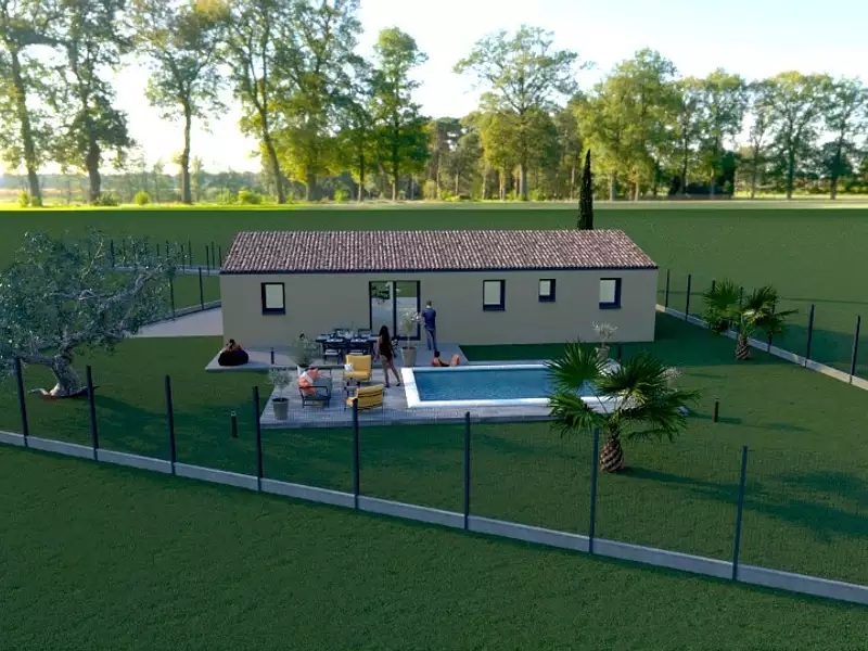 Maison neuve, 80 m² - Carcassonne (11000)
