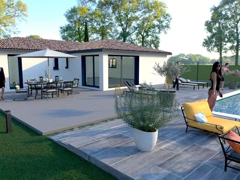 Maison neuve, 90 m² - Villeneuve-Minervois (11160)